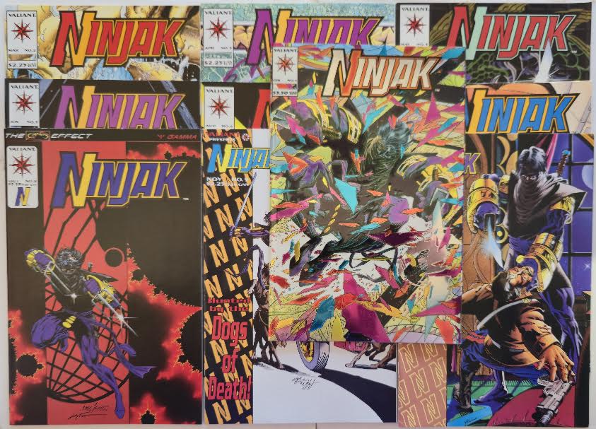 Ninjak #1-10 1993 Vintage Comic Collection
