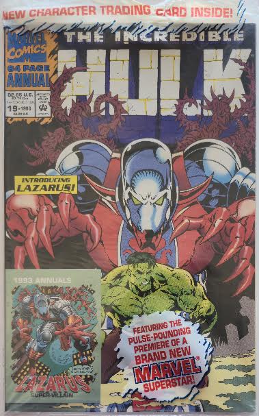 Incredible Hulk Annual #19 1993 Unsealed Polybag Vintage Comic