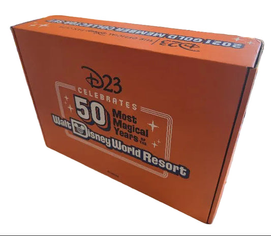 D23 Official Disney Fan Club 2021 Gold Member Collector Set