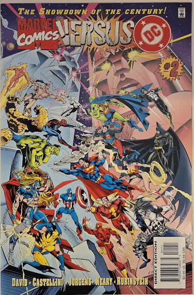 Marvel Versus DC #2 1996 VF-NM Vintage Comic