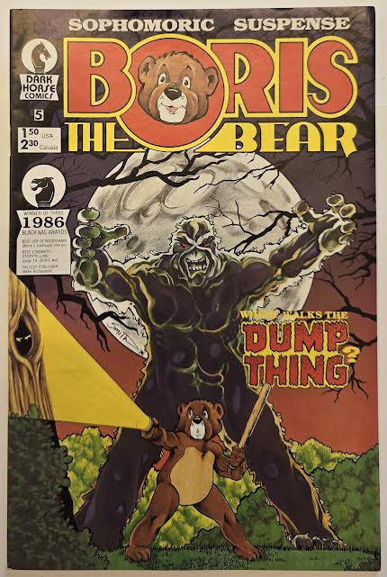 Boris the Bear #5 1986 VG-FN Vintage Comic