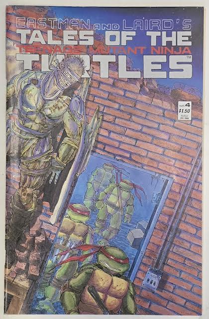 Eastman and Laird's Teenage Mutant Ninja Turtles #4 1988 VF First Printing Vintage Comic