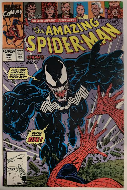 Amazing Spider-Man #332 1990 NM Vintage Comic