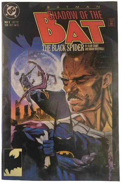 Batman: Shadow of the Bat #5 The Black Spider 1992