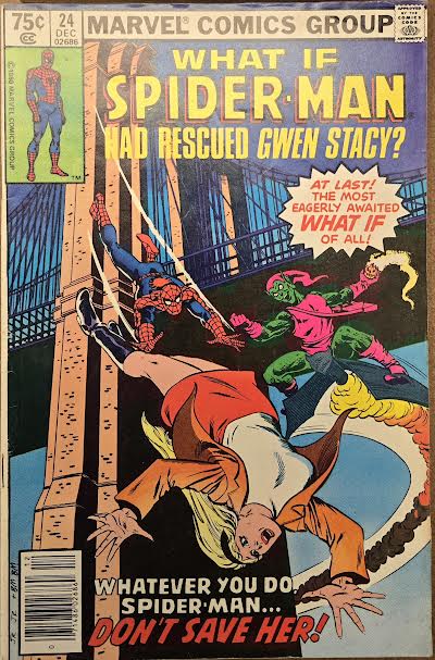 Marvel What If? #24 What if Spider-Man Had Rescued Gwen Stacy 1980 VG Vintage Comic