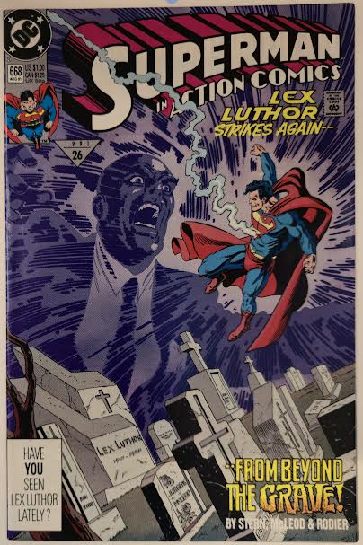 Action Comics #668 1991 NM Vintage Comic