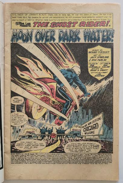 Ghost Rider #59 1981 Vintage Comic