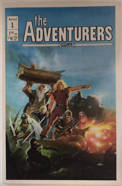 Adventurers #1 Aircel Comics NM 1986 Vintage Comic