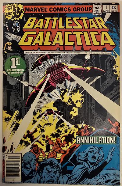 BATTLESTAR GALACTICA #1 1979 VG VINTAGE COMIC