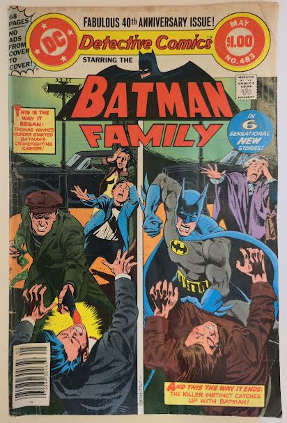 Detective Comics #483 1979 FN-VF Vintage Comic