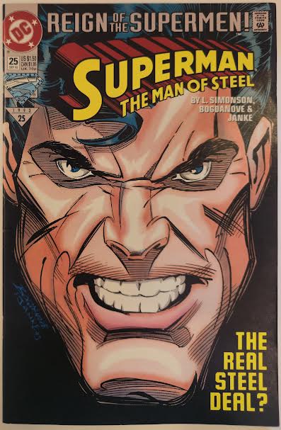 Superman: The Man of Steel #25 1993 NM Vintage Comic
