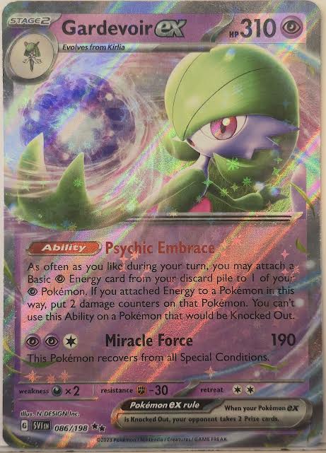 Gardevoir ex - 086/198 - SV01: Scarlet & Violet Base Set (SV1) - Holo