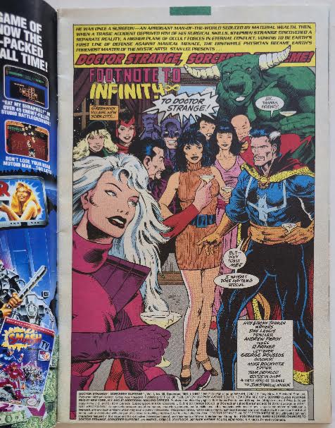 Doctor Strange Sorcerer Supreme #36 1991 Vintage Comic