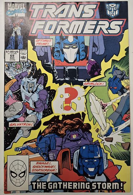 Transformers #69 1984 Marvel Comics VF Vintage Comic