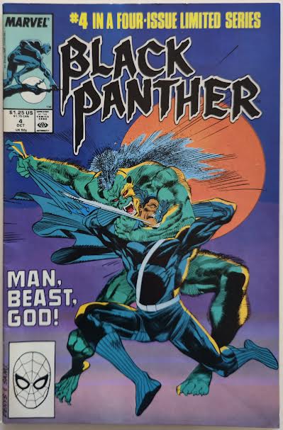 Black Panther 4-Issue Complete Collection 1988 FN-VF Vintage Comics