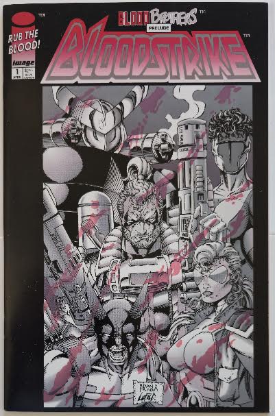 Bloodstrike #1 1993 Vintage Comic