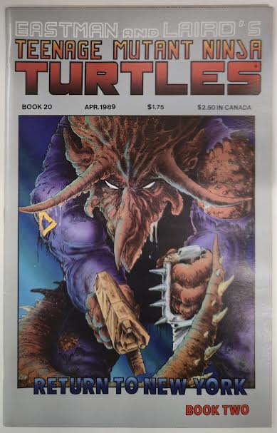 Teenage Mutant Ninja Turtles #20 1989 VG-FN Vintage Comic