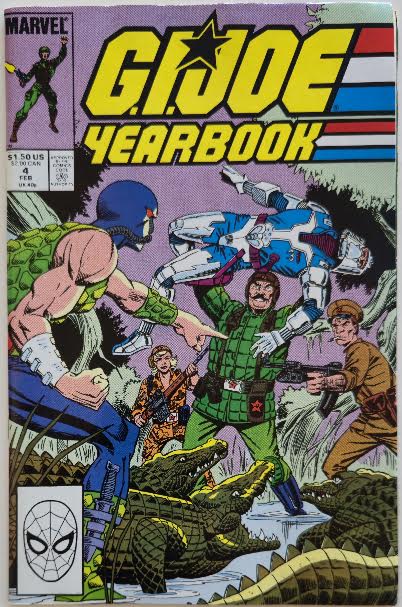 GI Joe Yearbook #4 1985 Vintage Comic
