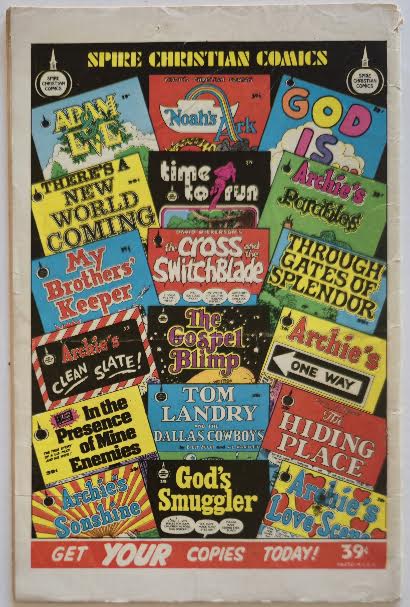Spire Christian Comics Adam and Eve 1975 Vintage Comic
