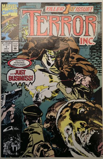 Terror Inc. #1 1992 VG-FN Vintage Comic