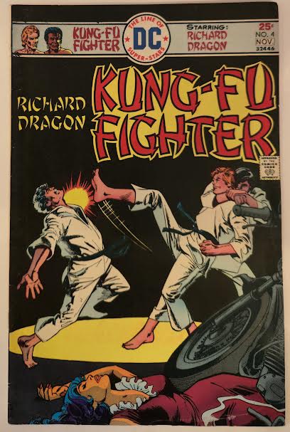 Richard Dragon, Kung-Fu Fighter #4 1975 VG Vintage Comic