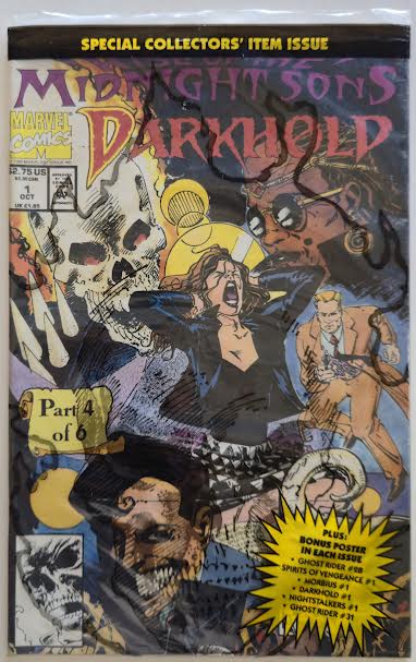 Darkhold: Pages from the Book of Sin #1 Unsealed Polybag with Poster 1992 VF-NM Vintage Comic