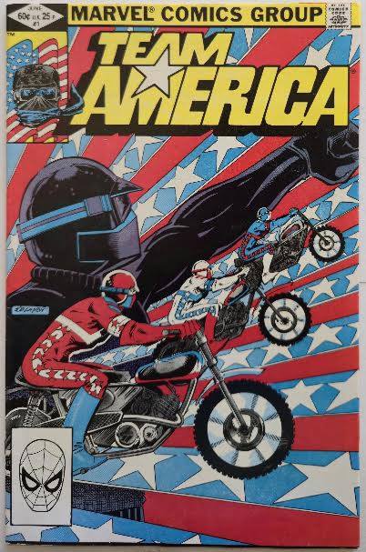 Team America #1 1982 FN Vintage Comic