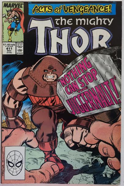 Thor #411 1989 Vintage Comic