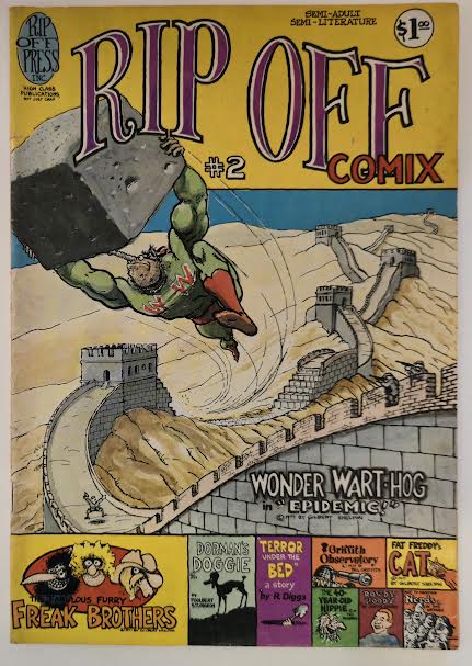 Rip Off Comix #2 1977 FN-VF Vintage Comic