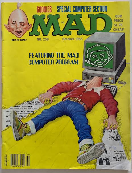 Mad Magazine  #258 1985 Vintage Magazine