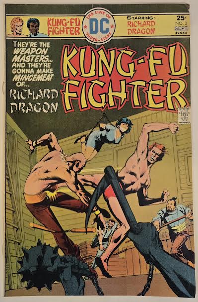 Richard Dragon, Kung-Fu Fighter #3 1975 VG Vintage Comic