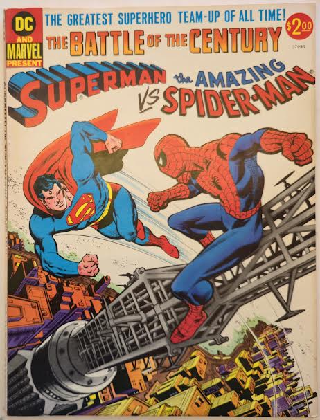 DC and Marvel Present Superman vs The Amazing Spider-Man 1976 VF Vintage Comic Book