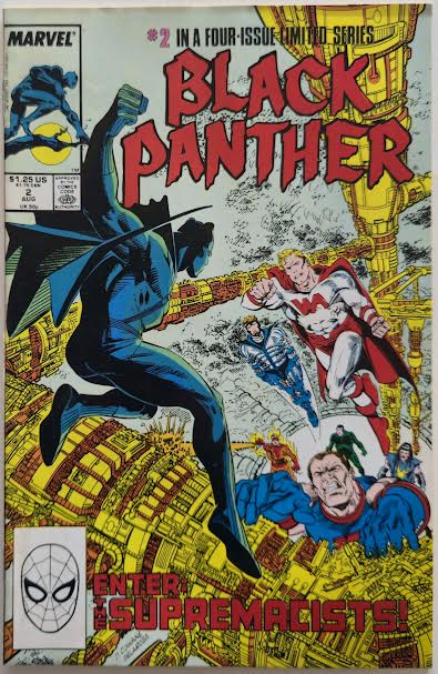 Black Panther 4-Issue Complete Collection 1988 FN-VF Vintage Comics