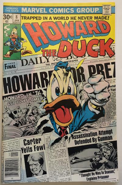 Howard the Duck #8 1976 FN Vintage Comic