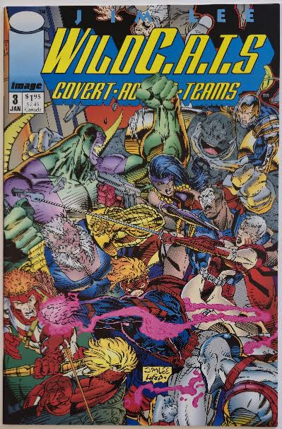 WILDC.A.T.S Covert Action Teams Image 2-Pak #3-4 Collection 1992 Vintage Comics