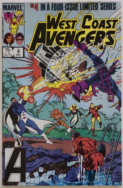 West Coast Avengers #4 (1984) Vintage Comic