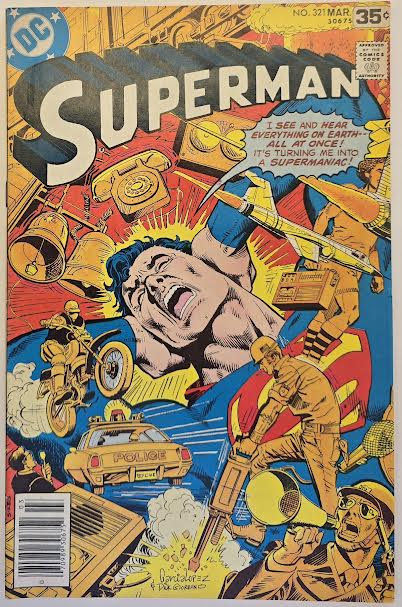 Superman #321 1978 FN Vintage Comic
