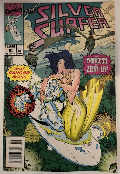 Silver Surfer #91 1992 GD Vintage Comic