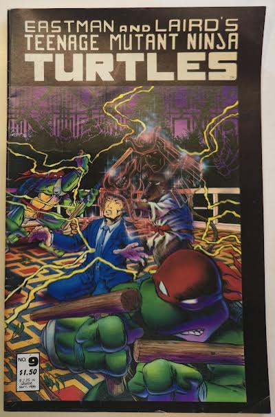 Teenage Mutant Ninja Turtles #9 1986 GD-VG Vintage Comic