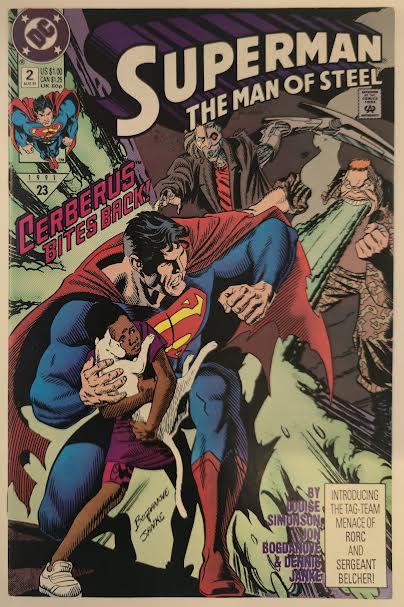 Superman: The Man of Steel #2 1991 NM Vintage Comic