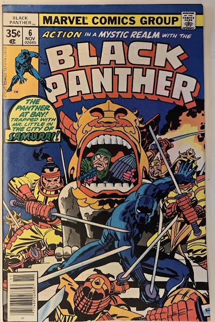 Black Panther #6 1977 VF-NM Vintage Comic