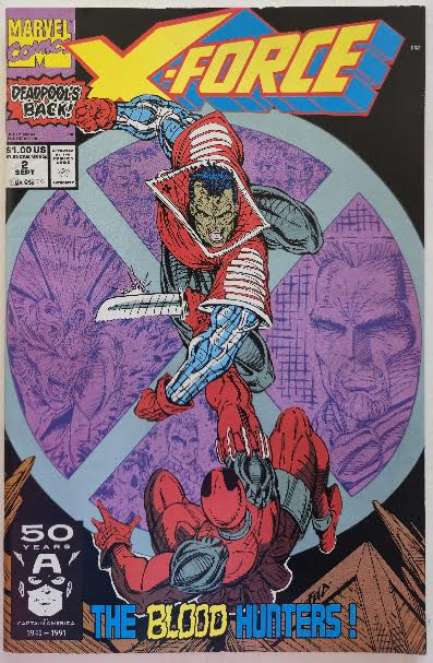 X-Force #2 1991 Vintage Comic