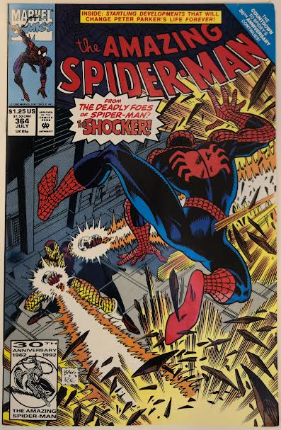Amazing Spider-Man #364 1992 VF-NM Vintage Comic