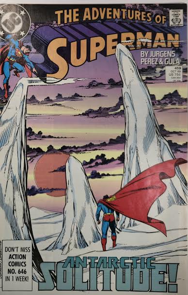 Adventures of Superman #459 1989 NM Vintage Comic