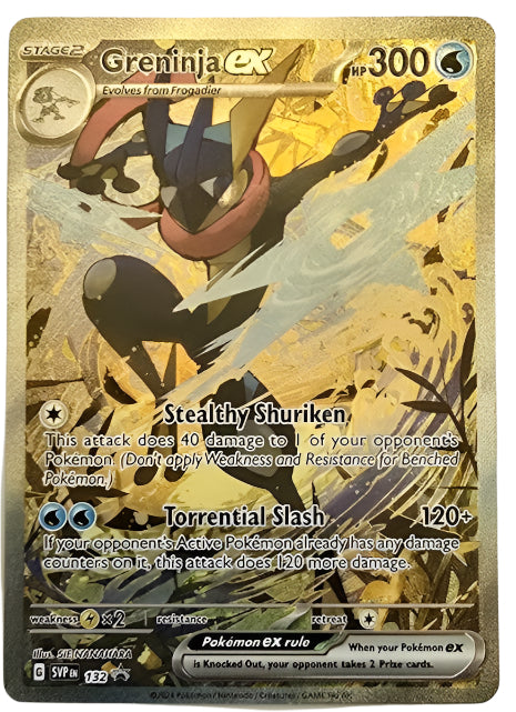 Greninja ex # 132 - SV: Scarlet & Violet Promo Card – Dreamworld