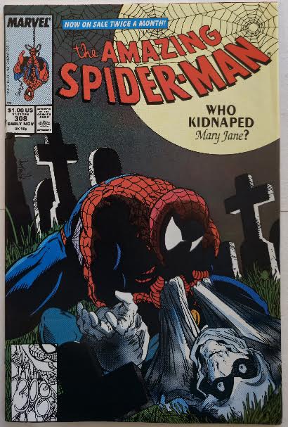 Amazing Spider-Man #308 1988 VF Vintage Comic