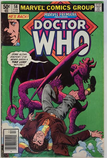 Marvel Premiere Featuring Doctor Who #58 VF Vintage Comic