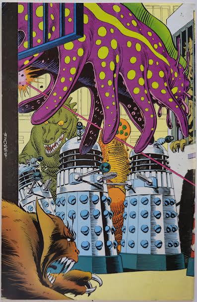 Doctor Who #4 (Wraparound Cover) and #5 1985 Vintage Comics