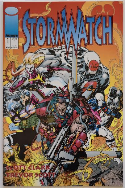 Stormwatch Image 2-Pak #1-2 Collection 1993 Vintage Comics