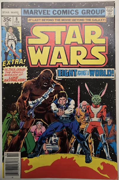Star Wars #8 1977 VG Vintage Comic
